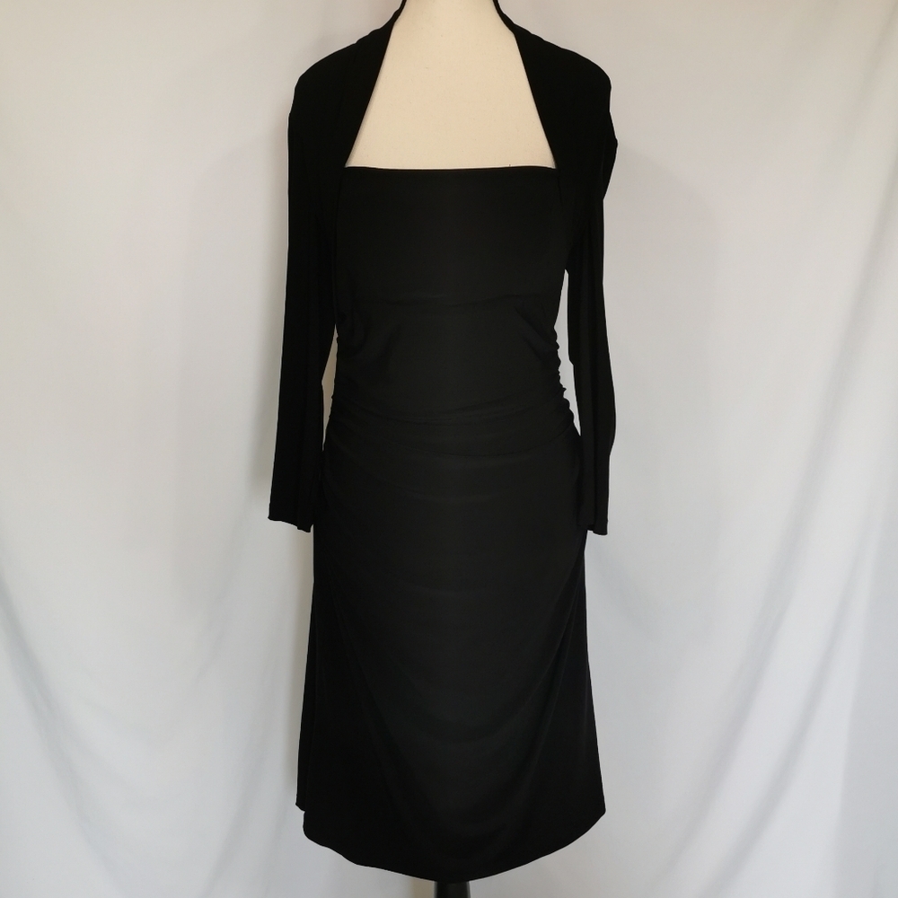JS Boutique Black Midi Dress